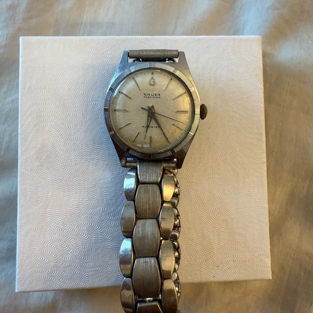 Gruen Precision Autowind 1/20K GF watch. Works perfectly.